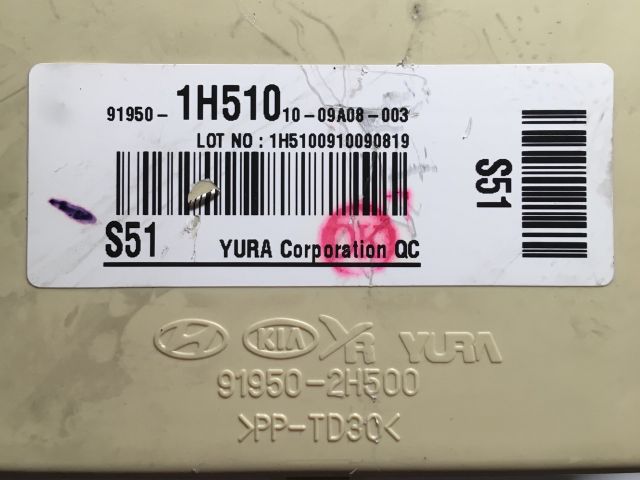 bontott KIA CEED Biztosítéktábla Utastér