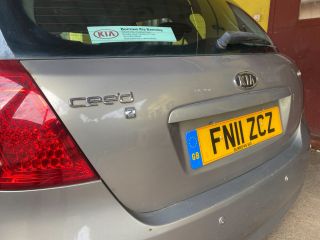 bontott KIA CEED Csomagtérajtó (Üres lemez)