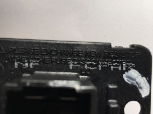 bontott KIA CEED Előtét Ellenállás Fűtőmotor