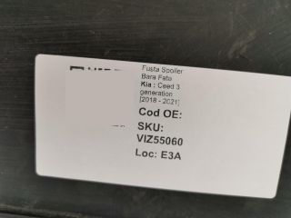 bontott KIA CEED Első Lökhárító Alsó (Műanyag)