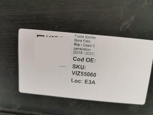 bontott KIA CEED Első Lökhárító Alsó (Műanyag)