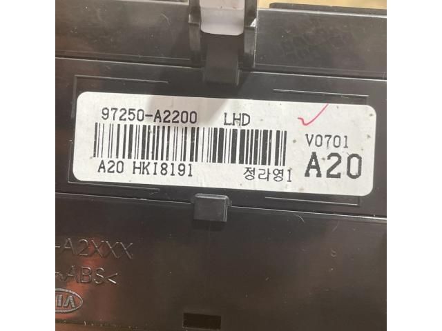 bontott KIA CEED Fűtéskapcsoló (digit klímás)