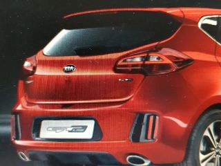 bontott KIA CEED Hátsó Embléma