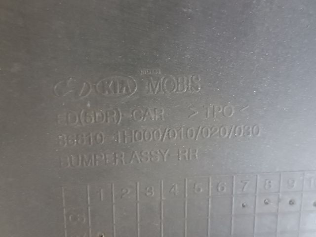 bontott KIA CEED Hátsó Lökhárító (Részeivel)