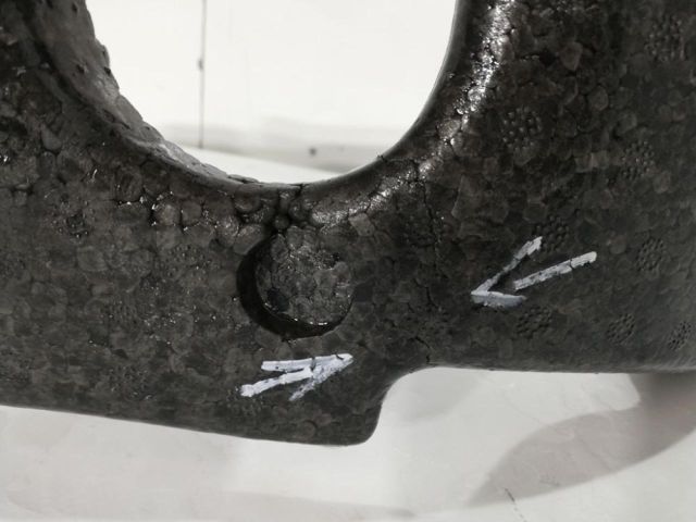 bontott KIA CEED Hátsó Lökhárító Ütközés Elnyelő Hab