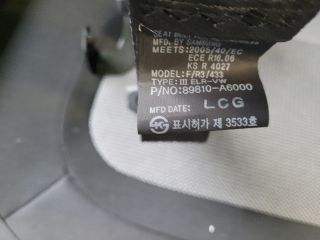 bontott KIA CEED Hátsó Ülés Szett