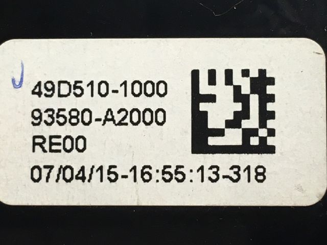 bontott KIA CEED Jobb első Ablakemelő Kapcsoló