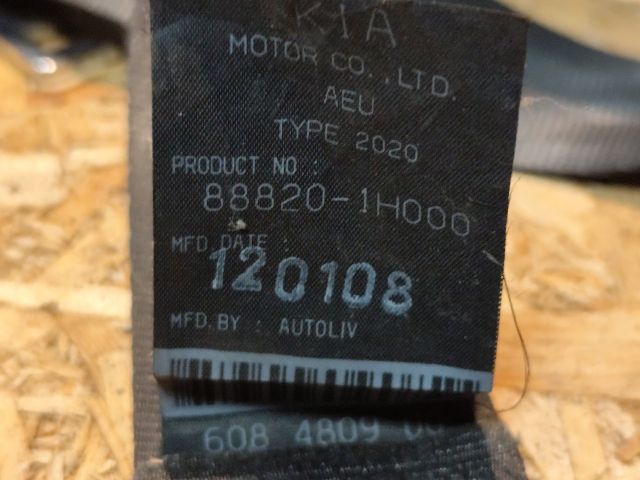 bontott KIA CEED Jobb első Biztonsági Öv