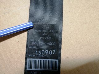 bontott KIA CEED Jobb első Biztonsági Öv