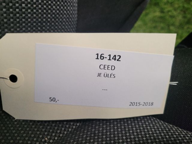 bontott KIA CEED Jobb első Ülés