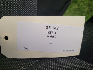 bontott KIA CEED Jobb első Ülés