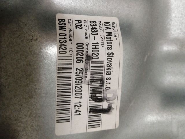 bontott KIA CEED Jobb hátsó Ablakemelő Szerkezet (Elektromos)