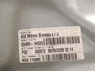 bontott KIA CEED Jobb hátsó Ablakemelő Szerkezet (Elektromos)