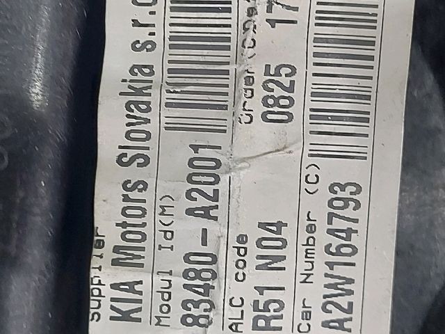 bontott KIA CEED Jobb hátsó Ablakemelő Szerkezet (Mechanikus)