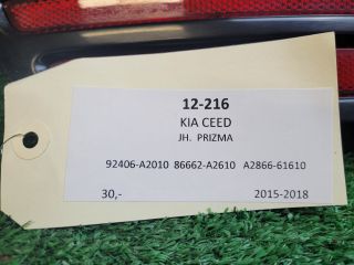 bontott KIA CEED Jobb hátsó Prizma
