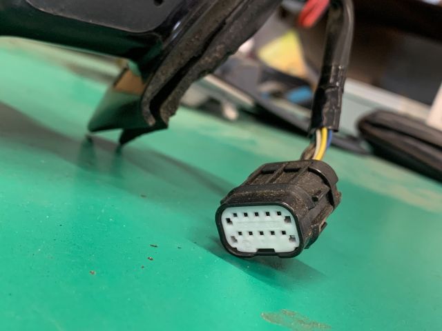 bontott KIA CEED Jobb Visszapillantó Tükör (Elektromos)