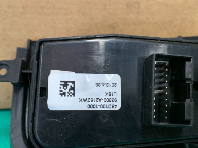 bontott KIA CEED Műszerfal Fényerő Szabályzó