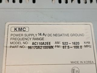 bontott KIA CEED Rádió / CD