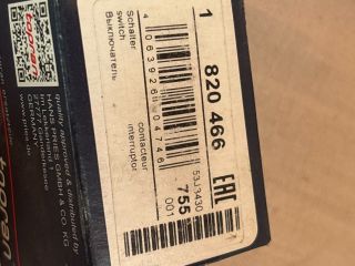 bontott KIA CEED Tolatólámpa Kapcsoló