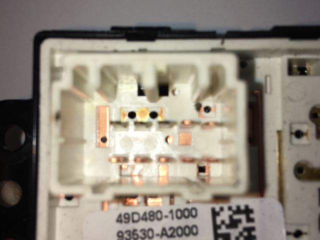 bontott KIA CEED Tükör Kapcsoló