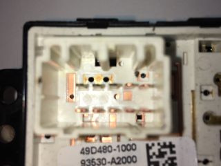 bontott KIA CEED Tükör Kapcsoló