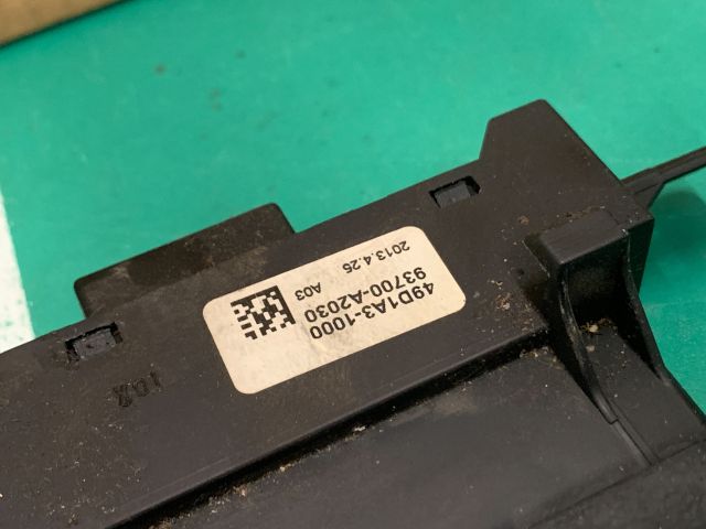 bontott KIA CEED Ülésfűtés Kapcsoló Pár