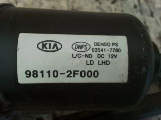 bontott KIA CERATO Első Ablaktörlő Szerkezet Motorral