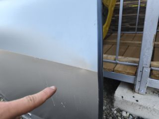 bontott KIA EV6 Jobb hátsó Ajtó (Üres lemez)