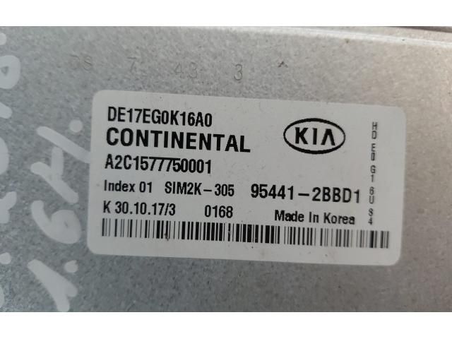 bontott KIA NIRO Motorvezérlő