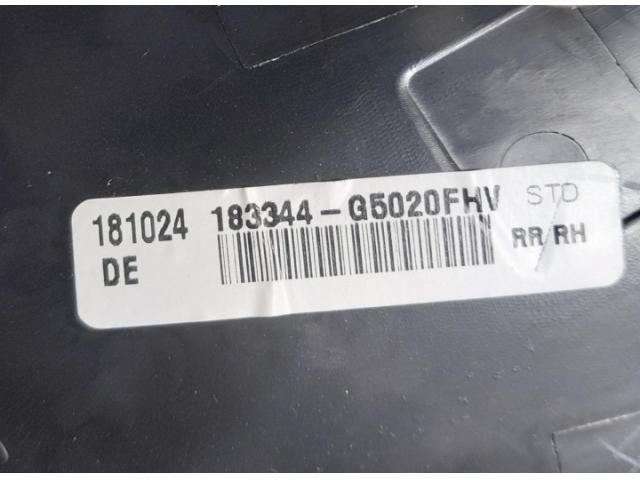 bontott KIA NIRO Jobb hátsó Ajtó Kárpit