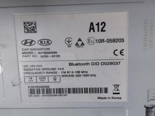 bontott KIA NIRO Navigációs Fejegység