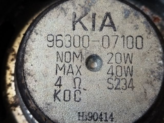bontott KIA PICANTO Bal hátsó Hangszóró