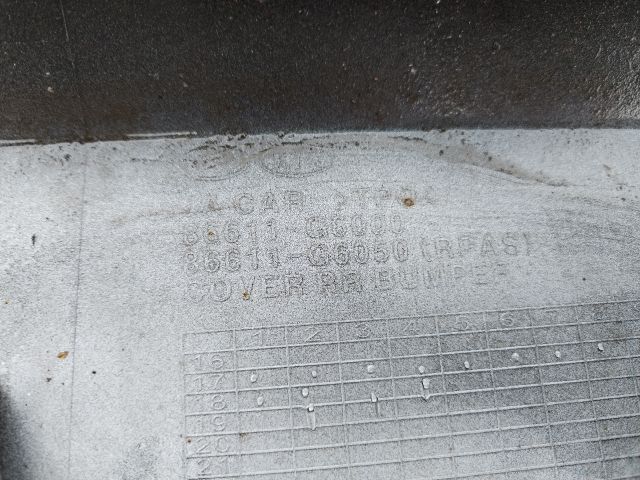 bontott KIA PICANTO Hátsó Lökhárító (Üresen)