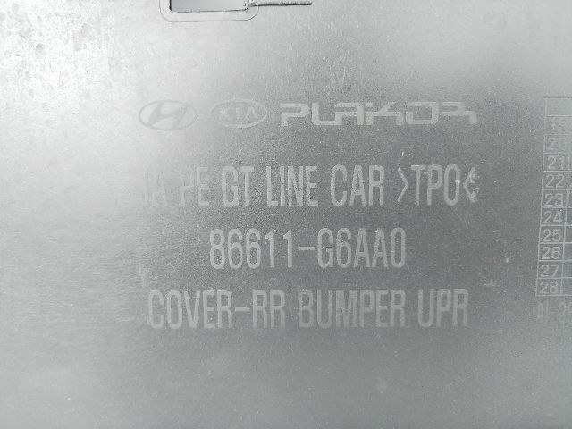 bontott KIA PICANTO Hátsó Lökhárító (Üresen)