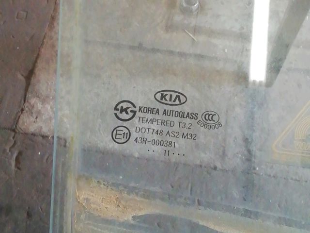 bontott KIA PICANTO Jobb első Ablak