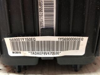 bontott KIA PICANTO Kormánylégzsák