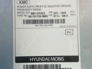 bontott KIA PICANTO Rádió / CD