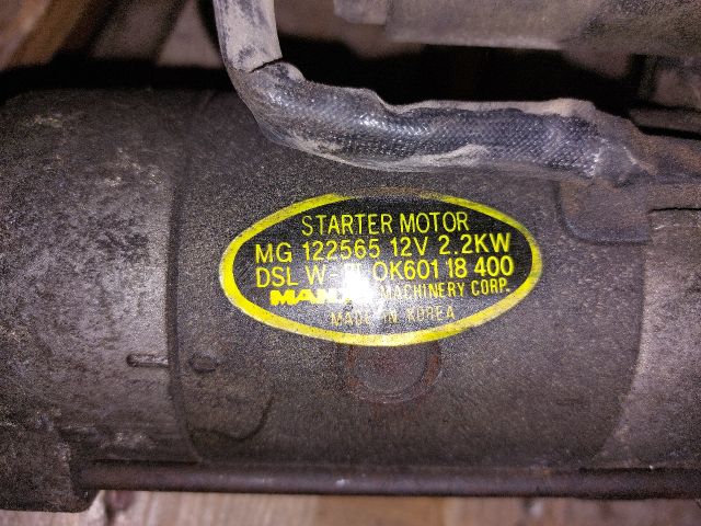 bontott KIA PREGIO Önindító