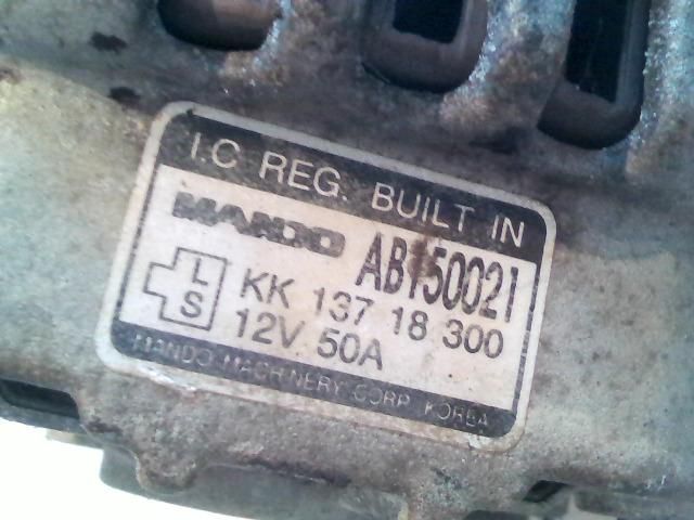 bontott KIA PRIDE Generátor