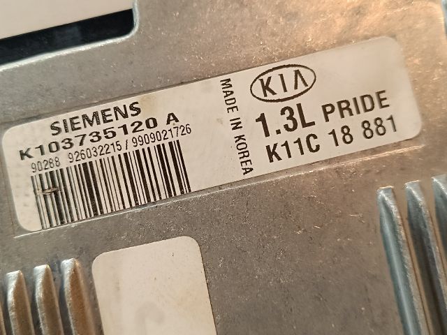 bontott KIA PRIDE Motorvezérlő