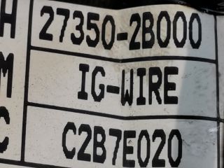 bontott KIA PRO Injektor Kábelköteg