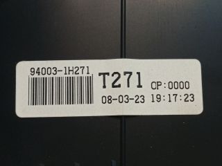 bontott KIA PRO Kilométeróra