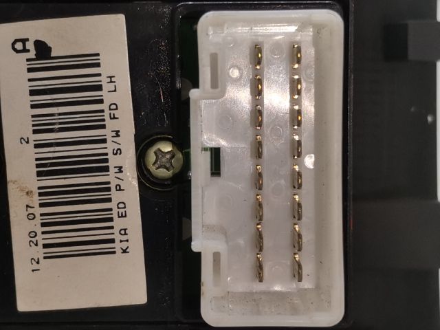 bontott KIA PRO Bal első Ablakemelő Kapcsoló