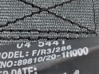 bontott KIA PRO Bal hátsó Biztonsági Öv