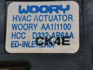 bontott KIA PRO Fűtés Állító Motor