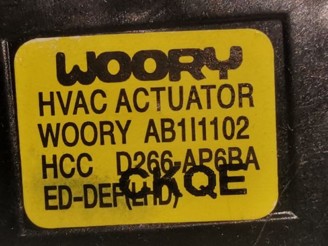 bontott KIA PRO Fűtés Állító Motor