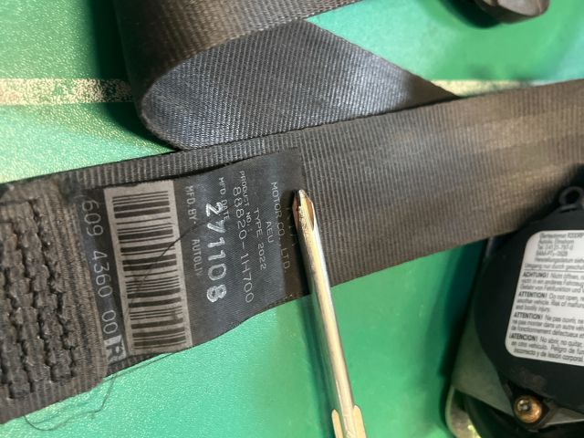 bontott KIA PRO Jobb első Biztonsági Öv