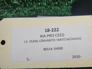 bontott KIA PRO Jobb első Lökhárító Tartó (Műanyag)