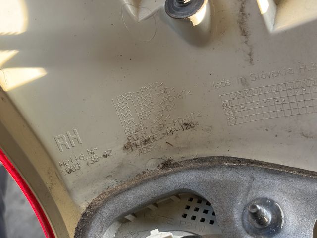 bontott KIA PRO Jobb Hátsó Lámpa