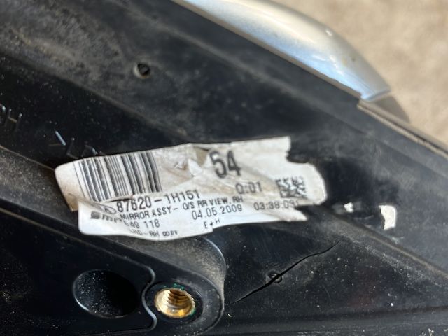 bontott KIA PRO Jobb Visszapillantó Tükör (Elektromos)